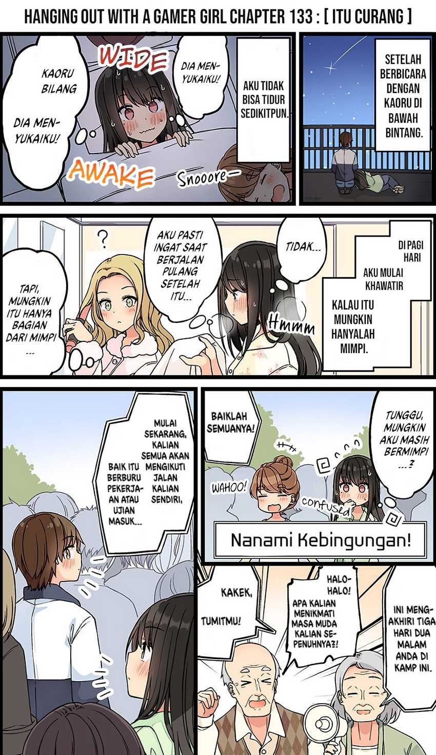 Manga Hanging Out with a Gamer Girl Chapter 133 gambar 2