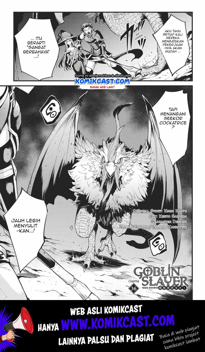 Manga Goblin Slayer Side Story: Year One Chapter 36 gambar 2