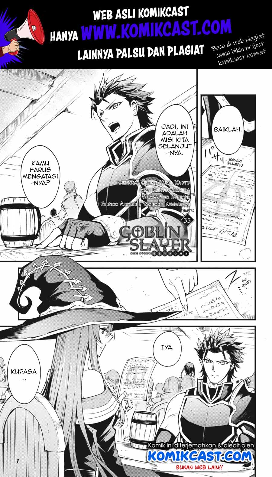 Manga Goblin Slayer Side Story: Year One Chapter 35 gambar 2