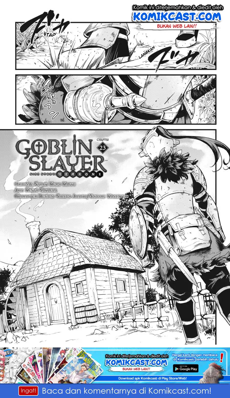 Manga Goblin Slayer Side Story: Year One Chapter 23 gambar 2