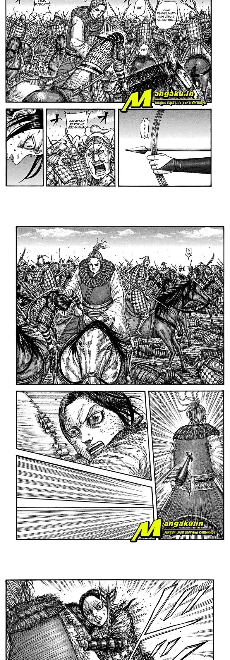 Manga Kingdom Chapter 743 gambar 2