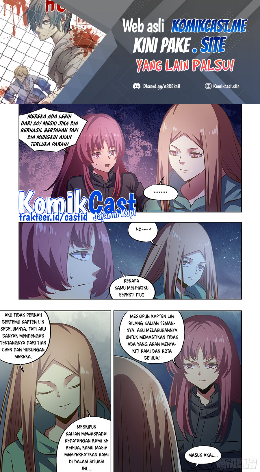 Manhua The Last Human Chapter 491 gambar 2