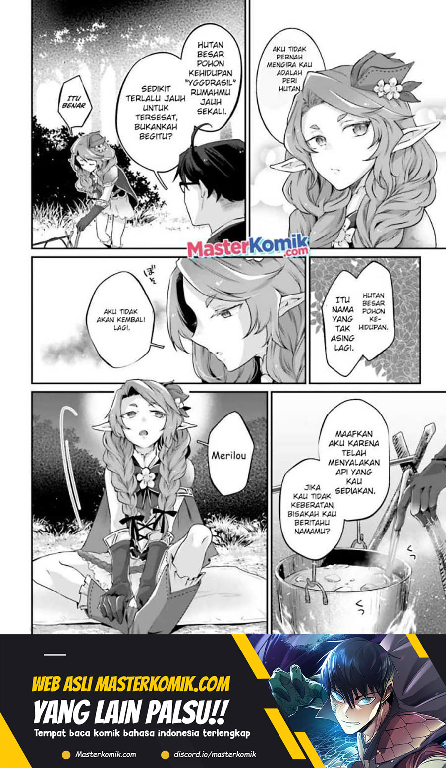 Manga Moto Isekai Tenisha datta Kachou no Ojisan, Jinsei ni Dome no Isekai wo Kake Meguru Chapter 03.6 gambar 2