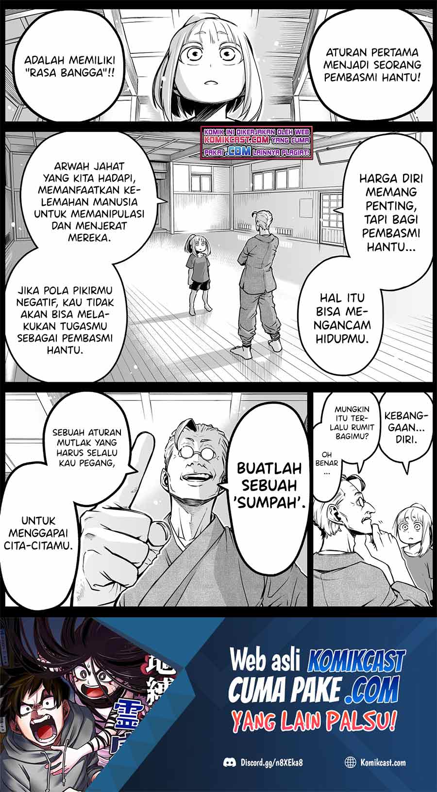 Manga The Strongest Haunted House and the Guy With No Spiritual Sense Chapter 19 gambar 2