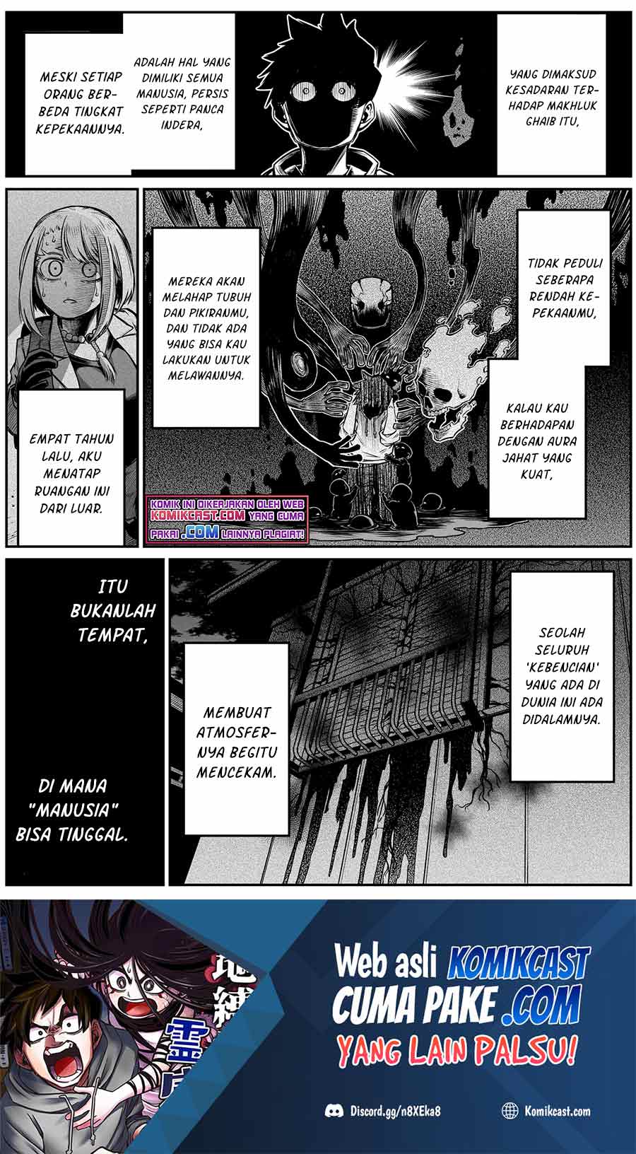 Manga The Strongest Haunted House and the Guy With No Spiritual Sense Chapter 16 gambar 2