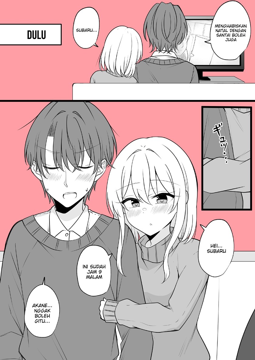 Manga Daily Life of a Couple in Which the Boyfriend Became a Girl One Day Chapter 44 gambar 2