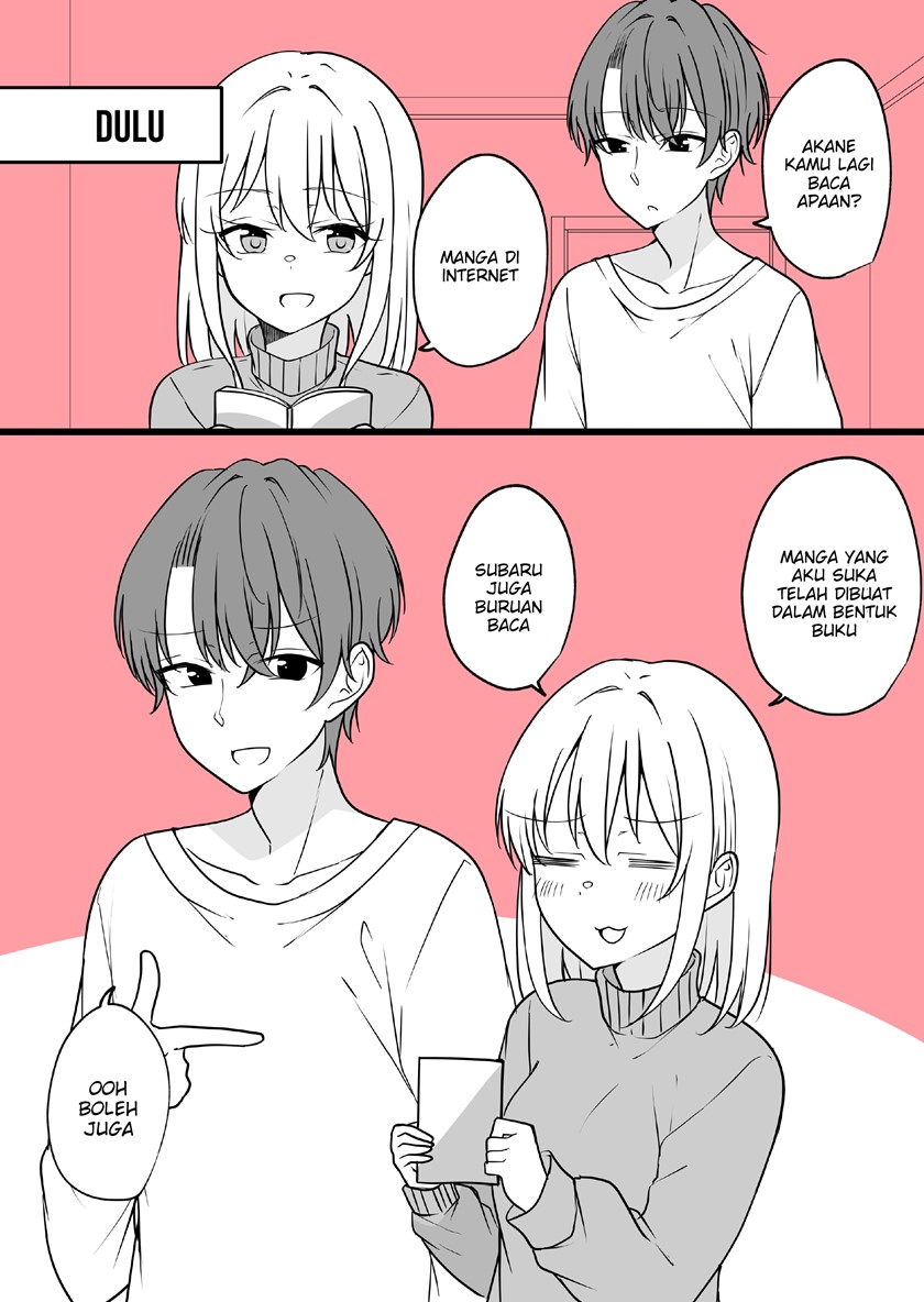 Manga Daily Life of a Couple in Which the Boyfriend Became a Girl One Day Chapter 43 gambar 2