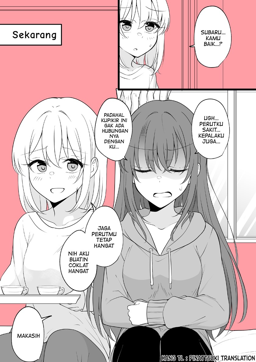 Manga Daily Life of a Couple in Which the Boyfriend Became a Girl One Day Chapter 42 gambar 2