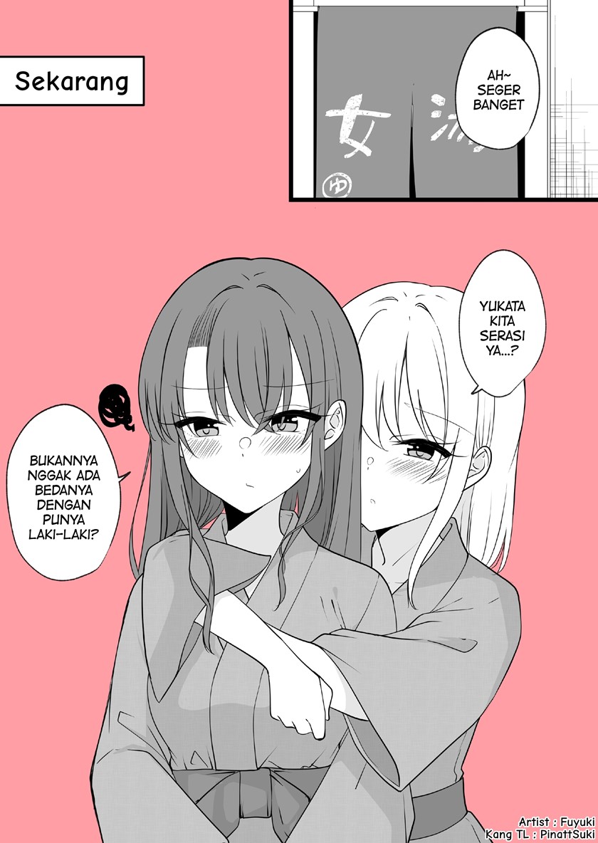 Manga Daily Life of a Couple in Which the Boyfriend Became a Girl One Day Chapter 37 gambar 2