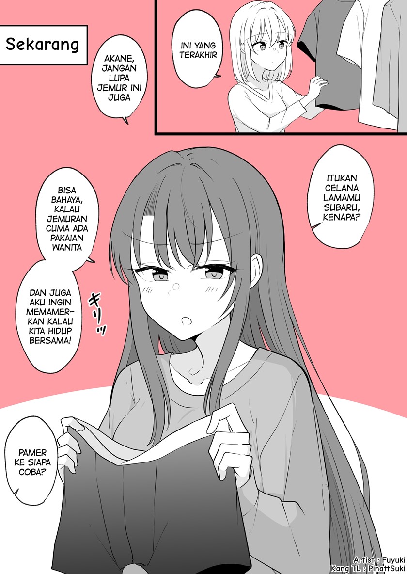 Manga Daily Life of a Couple in Which the Boyfriend Became a Girl One Day Chapter 33 gambar 2