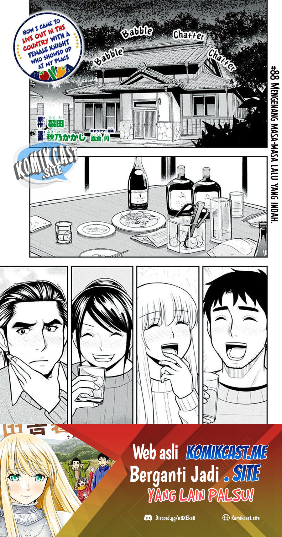 Manga Orenchi ni Kita Onna Kishi to: Inakagurashi suru Koto ni Natta Ken Chapter 88 gambar 2