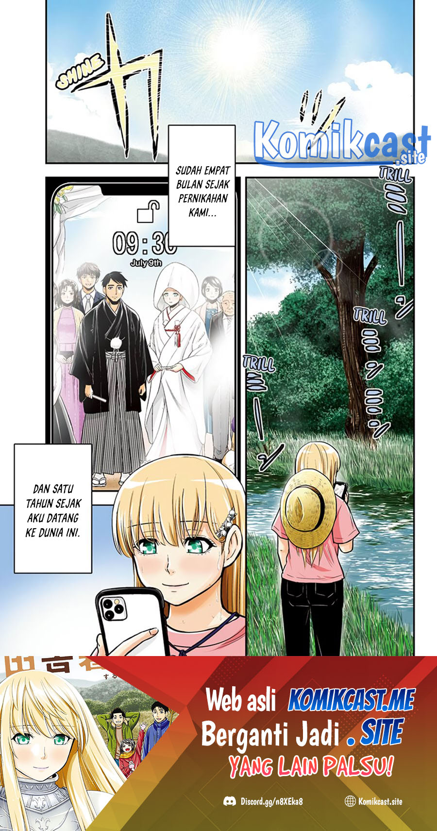 Manga Orenchi ni Kita Onna Kishi to: Inakagurashi suru Koto ni Natta Ken Chapter 90 gambar 2
