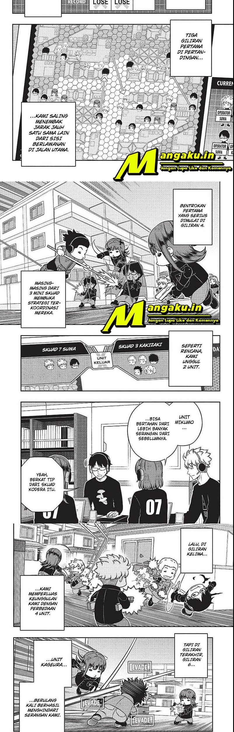 Manga World Trigger Chapter 230 gambar 2