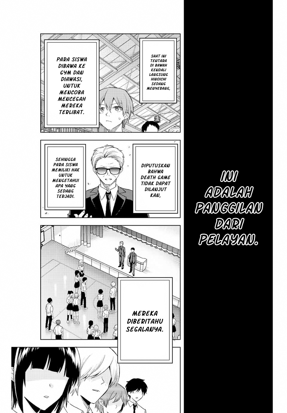 Manga The Death Game Is All That Saotome-san Has Left Chapter 34 gambar 2