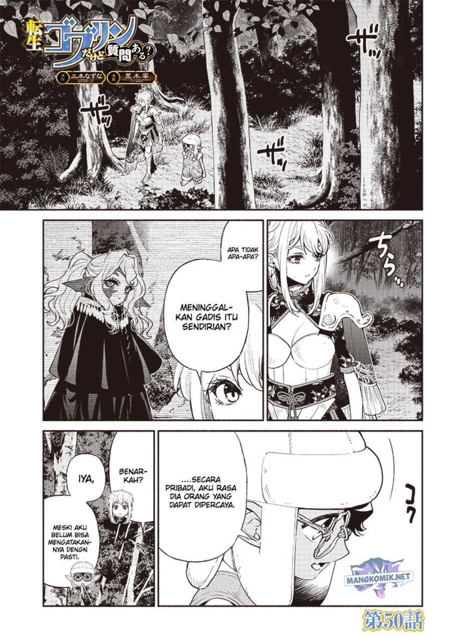 Manga Tensei Goblin da kedo Shitsumon aru? Chapter 50 gambar 2