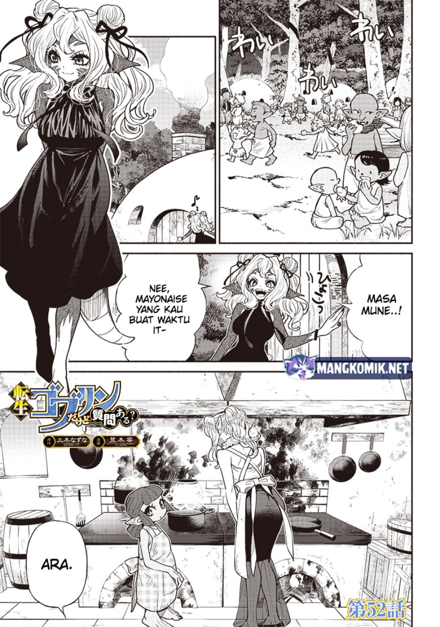 Manga Tensei Goblin da kedo Shitsumon aru? Chapter 52 gambar 2
