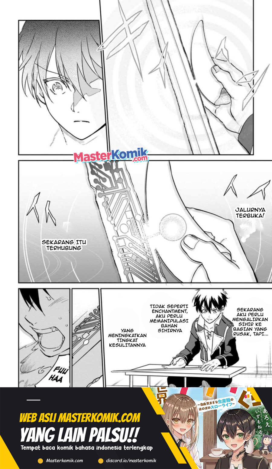 Manga Isekai Craft Gurashi Jiyu Kimamana Seisan Shoku No Honobono Slow Life Chapter 08.3 gambar 2