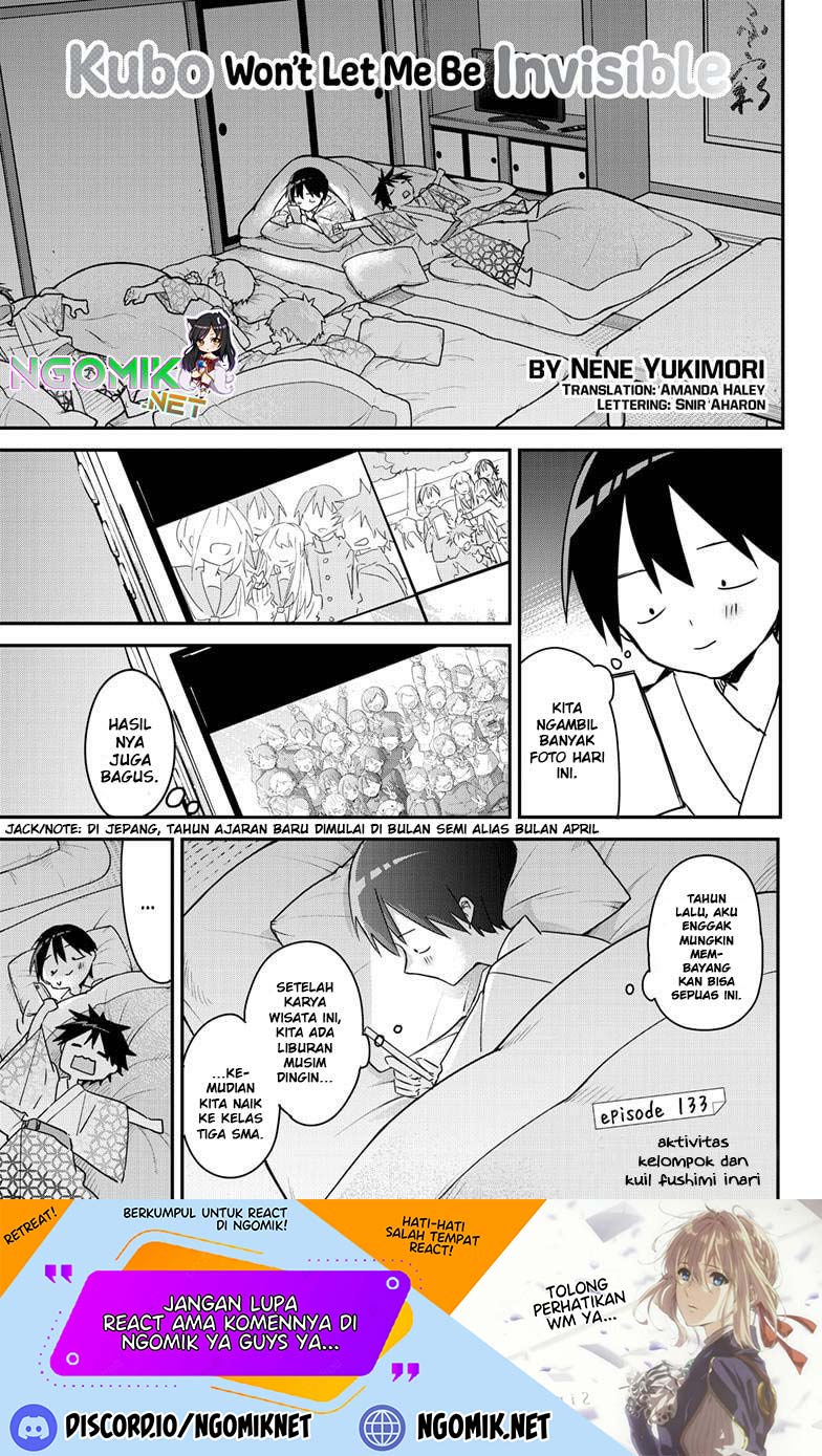 Manga Kubo-san wa Boku (Mobu) wo Yurusanai Chapter 133 gambar 2