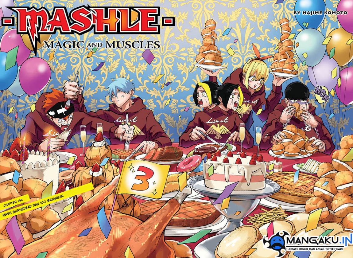 Manga Mashle: Magic and Muscles Chapter 141 gambar 2