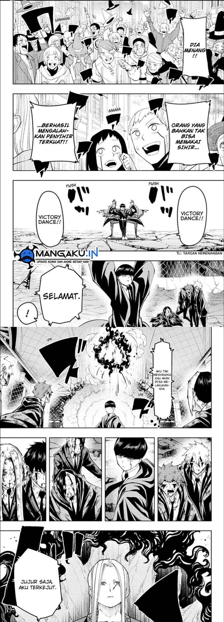 Manga Mashle: Magic and Muscles Chapter 142 gambar 2
