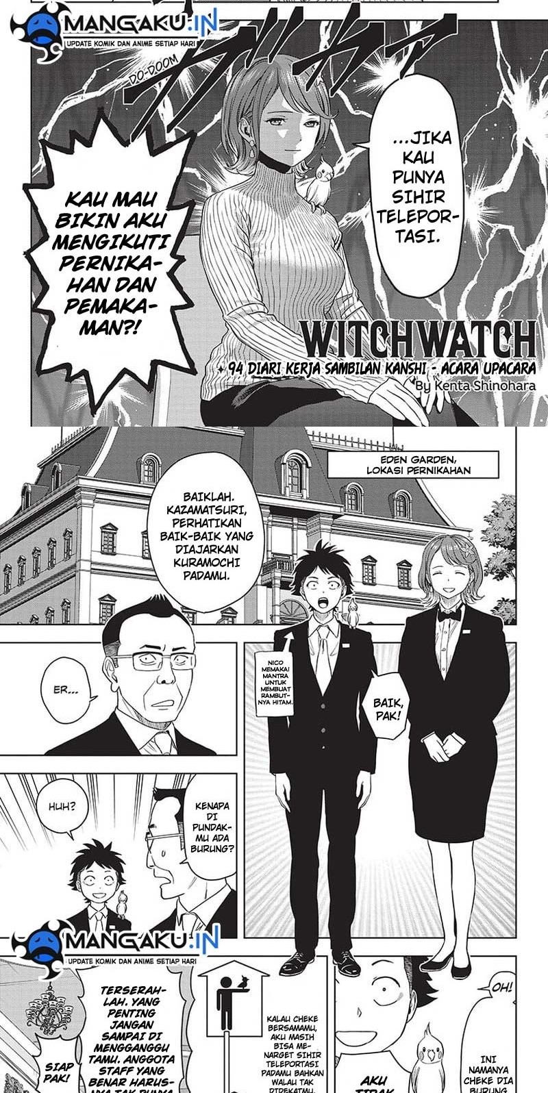 Manga Witch Watch Chapter 94 gambar 2