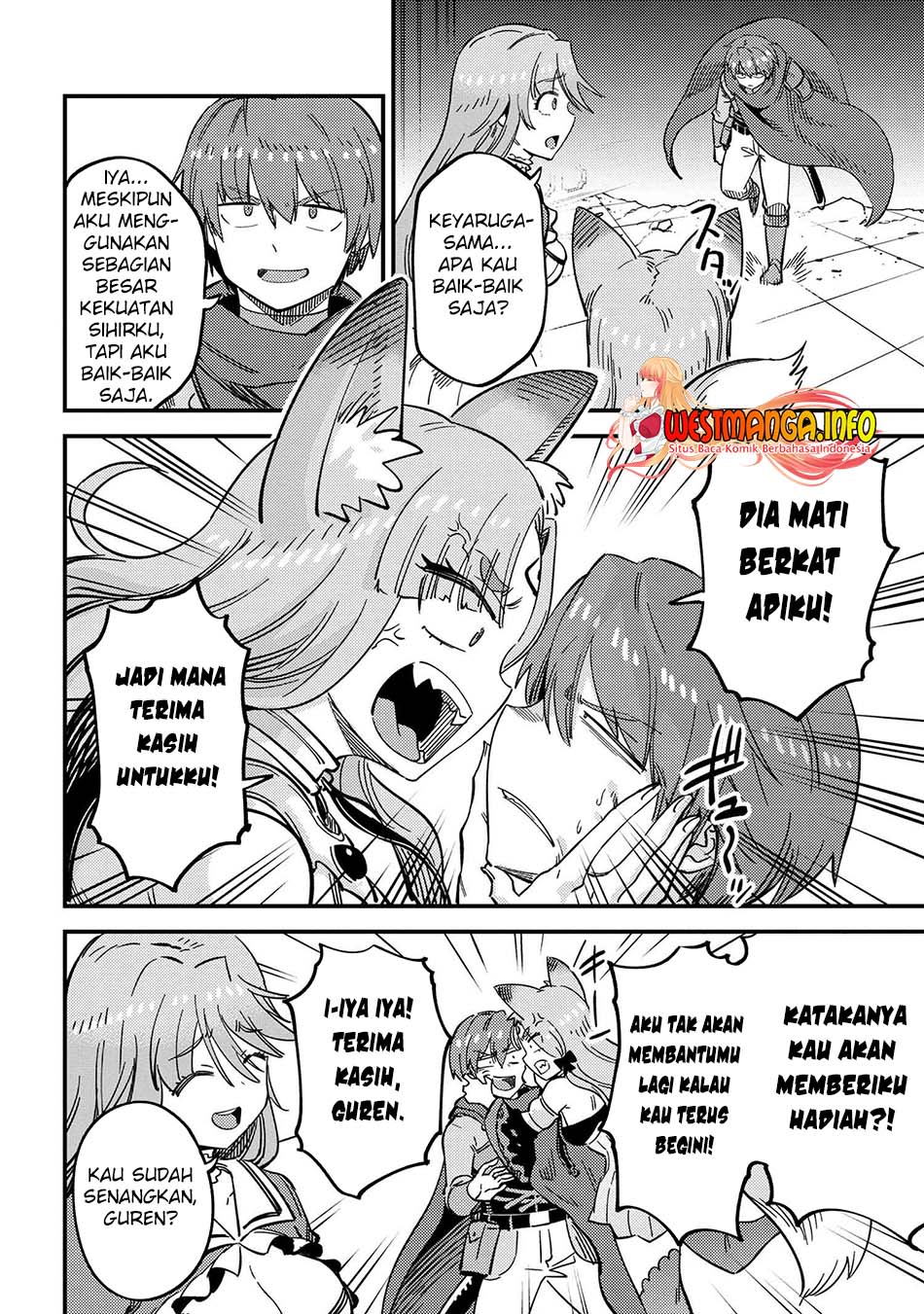 Manga Kaifuku Jutsushi Yarinaoshi: Sokushi Mahou to Skill Copy no Chouetsu Heal Chapter 50.2 gambar 2