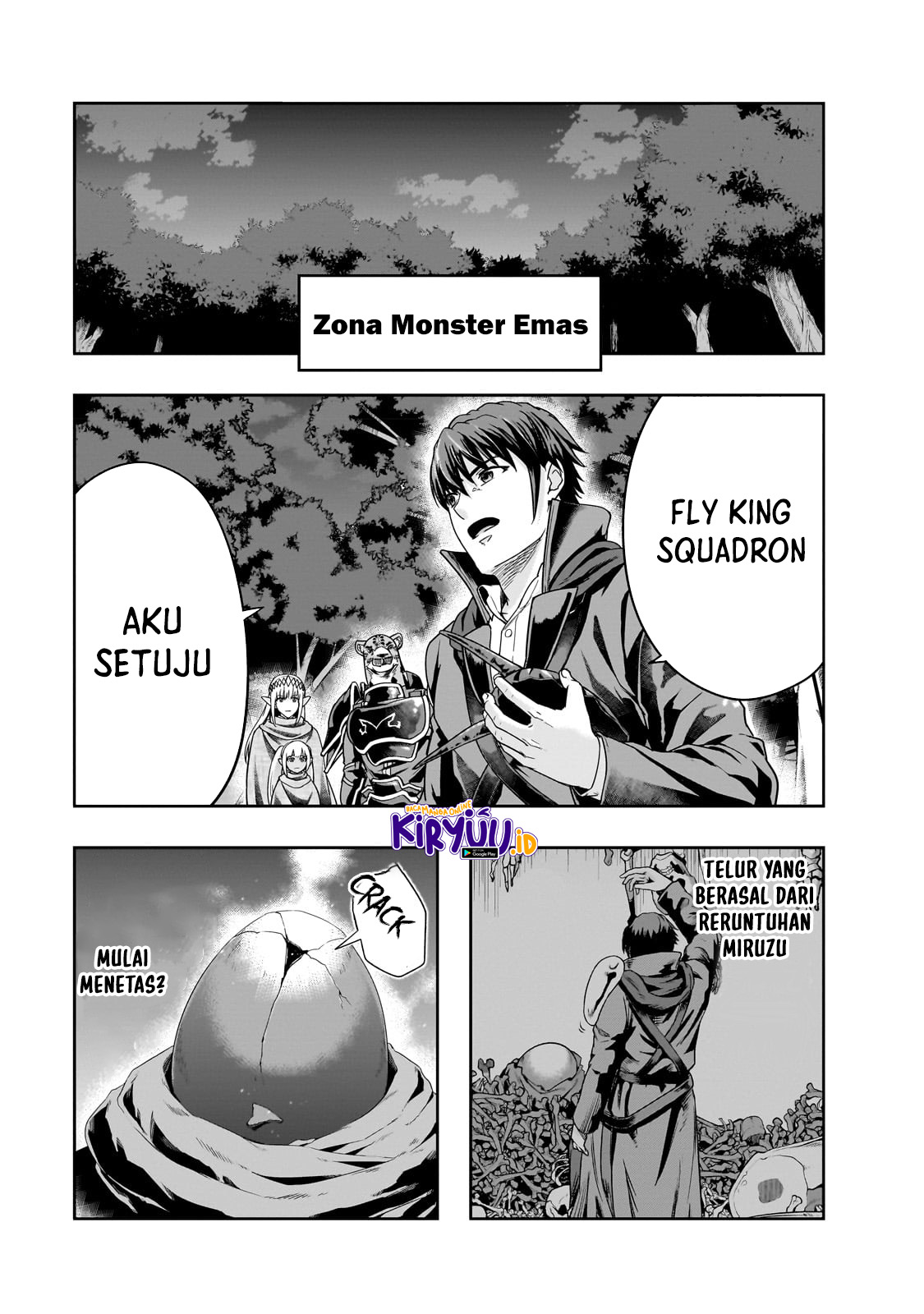 Manga Hazure Waku no “Joutai Ijou Skill” de Saikyou ni Natta Ore ga Subete wo Juurin Suru made Chapter 36.1 gambar 2