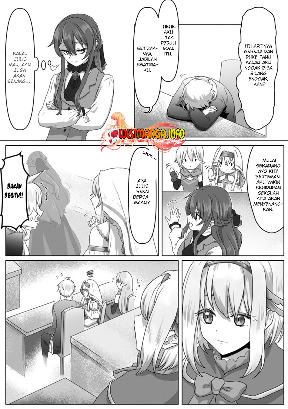 Manga Mahou Gakuen No Daizai Majutsushi Chapter 4.2 gambar 2