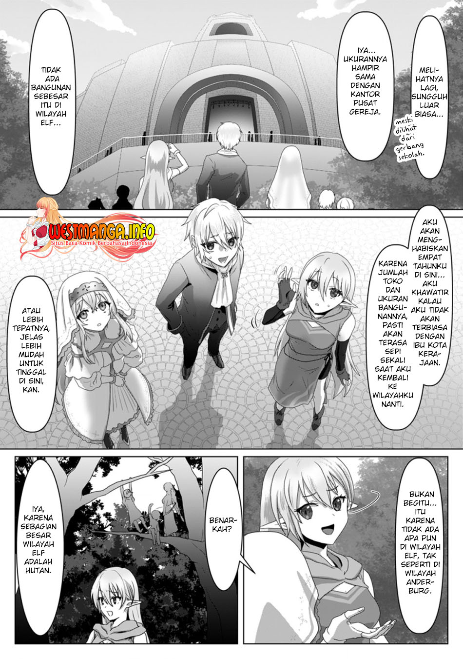 Manga Mahou Gakuen No Daizai Majutsushi Chapter 4.1 gambar 2