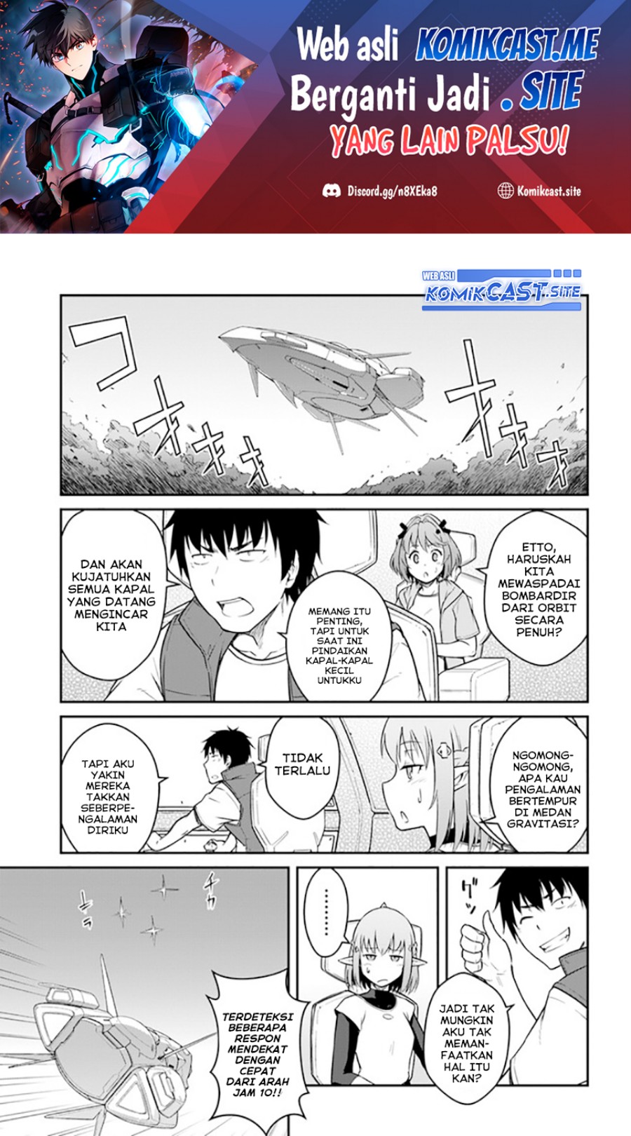 Manga Mezametara Saikyou Soubi to Uchuusen-mochi datta no de Chapter 30.2 gambar 2