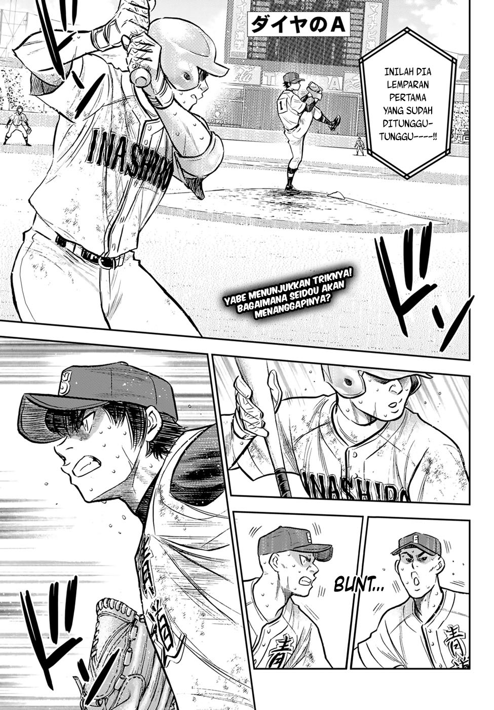 Manga Diamond no Ace Act 2 Chapter 303 gambar 2