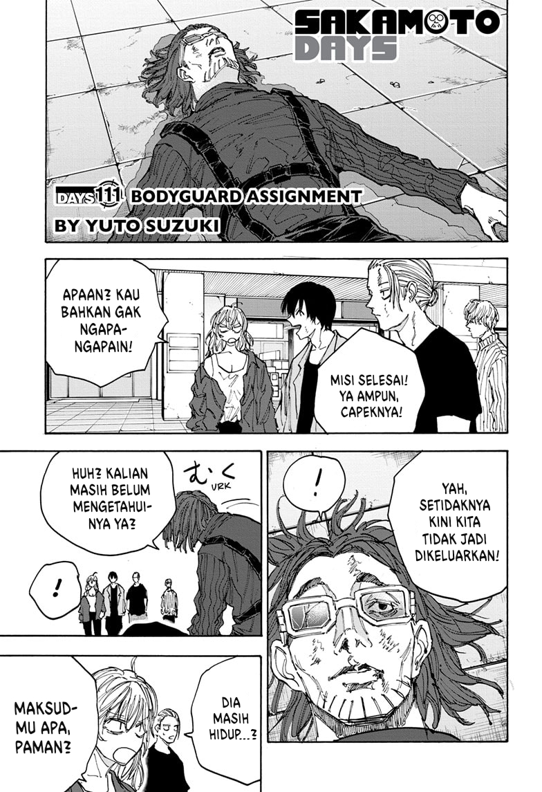 Manga Sakamoto Days Chapter 111 gambar 2