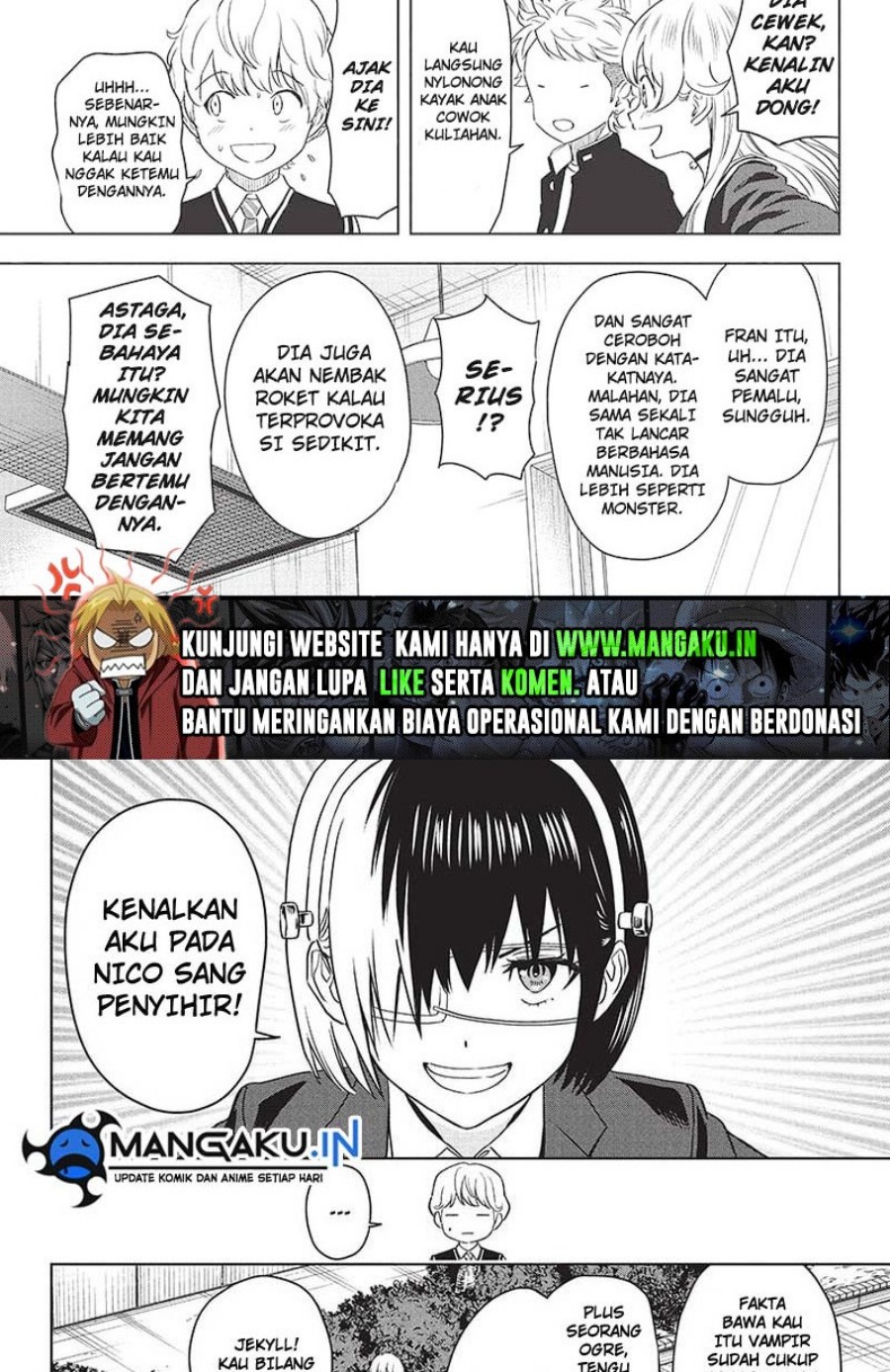 Manga Witch Watch Chapter 103 gambar 2