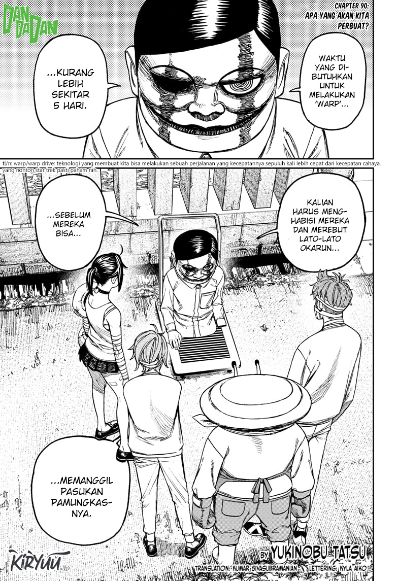 Manga DANDADAN Chapter 90 gambar 2