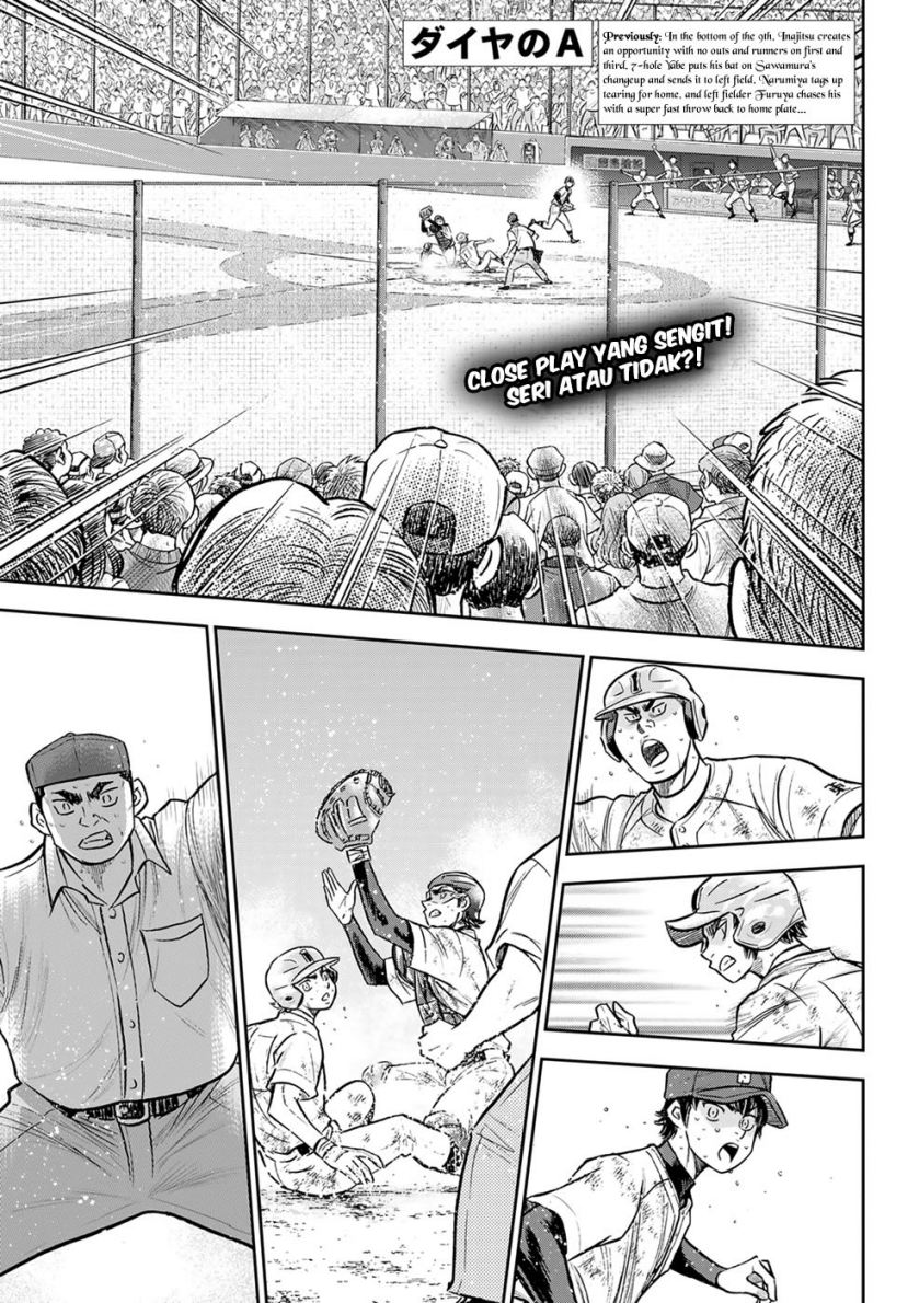 Manga Diamond no Ace Act 2 Chapter 304 gambar 2