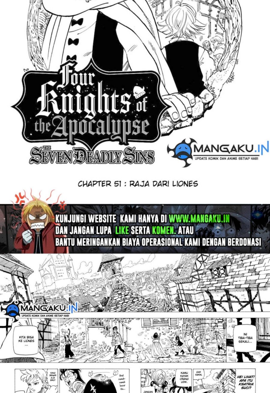 Manga Mokushiroku no Yonkishi Chapter 51 gambar 2