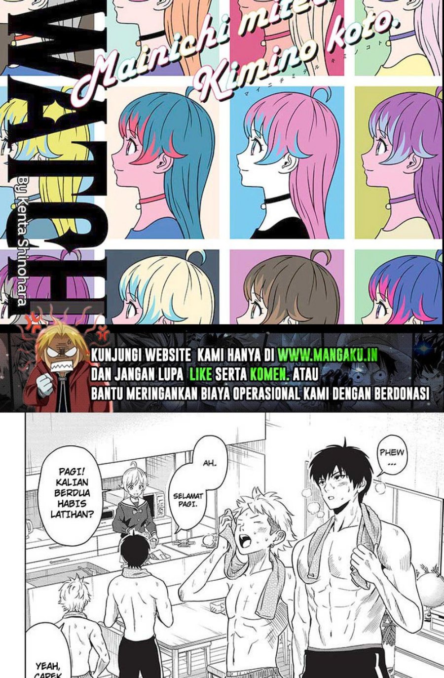 Manga Witch Watch Chapter 104 gambar 2