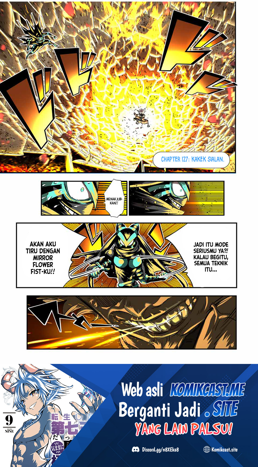 Manga Tensei Shitara dai Nana Ouji dattanode, Kimamani Majutsu o Kiwamemasu Chapter 127 gambar 2