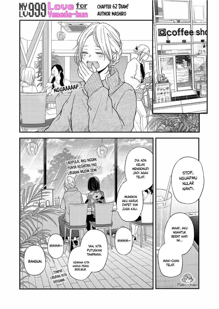 Manga Yamada-kun to Lv999 no Koi wo Suru Chapter 62 gambar 2
