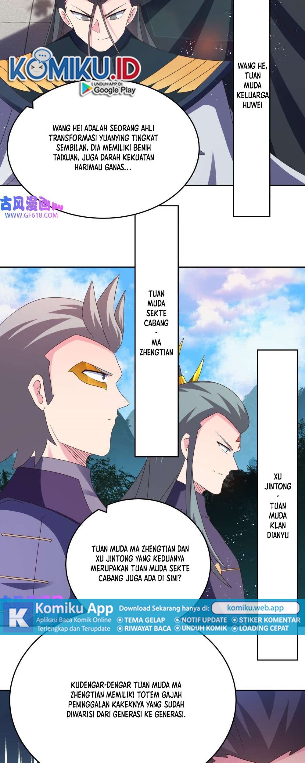 Manhua Above All Gods Chapter 384.5 gambar 2