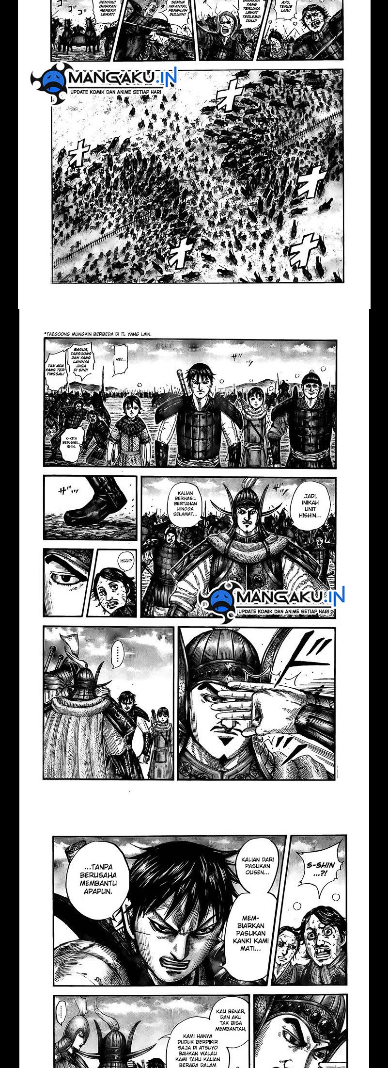 Manga Kingdom Chapter 755 gambar 2