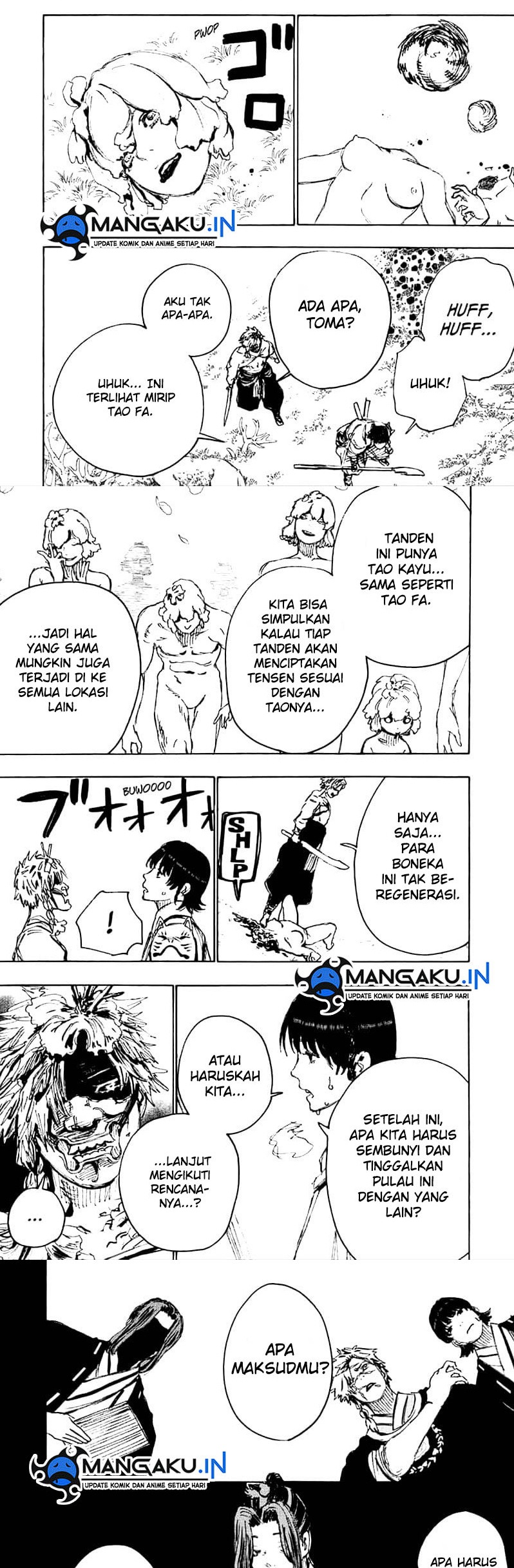 Manga Jigokuraku Chapter 102 gambar 2