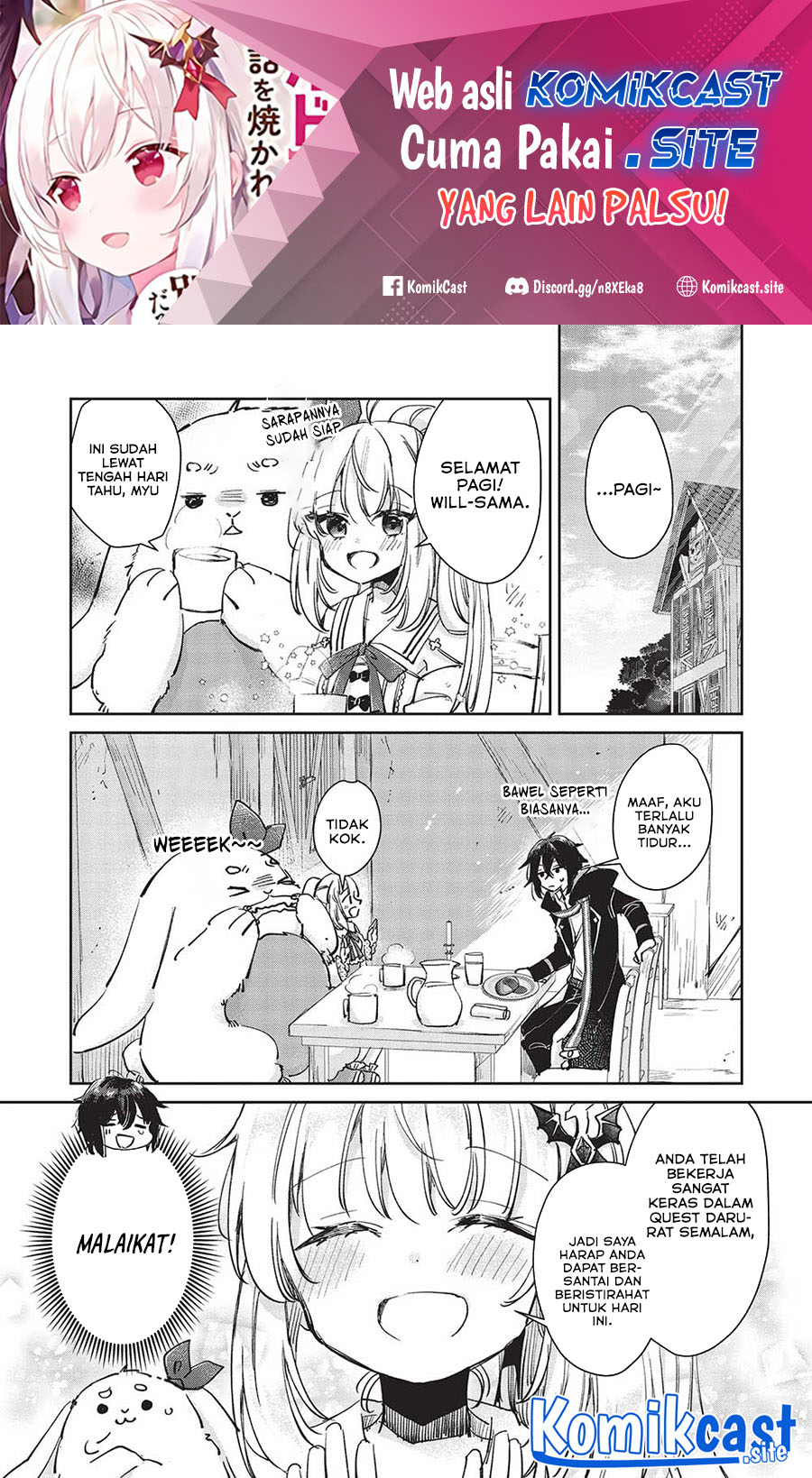 Manga Hikikomori no Ore ga Kawaii Guild Master ni Sewa wo Yakaremakuttatte Betsu ni Ii darou? Chapter 05.1 gambar 2