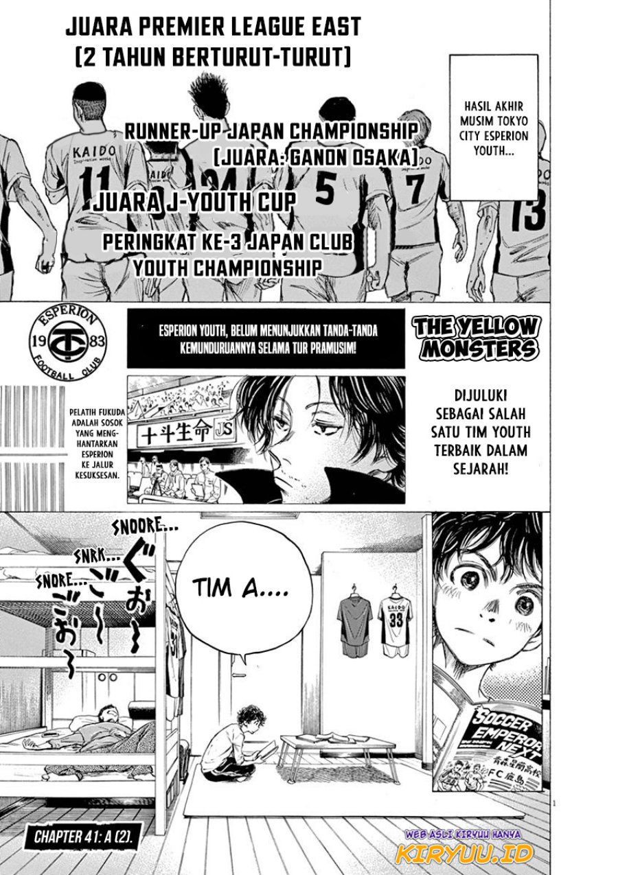 Manga Ao Ashi Chapter 41 gambar 2