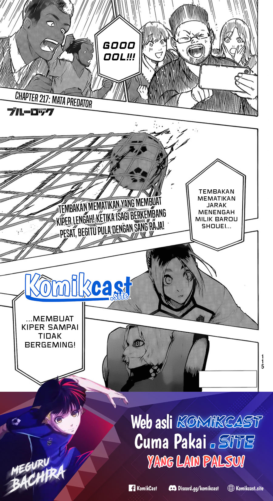 Manga Blue Lock Chapter 217 gambar 2