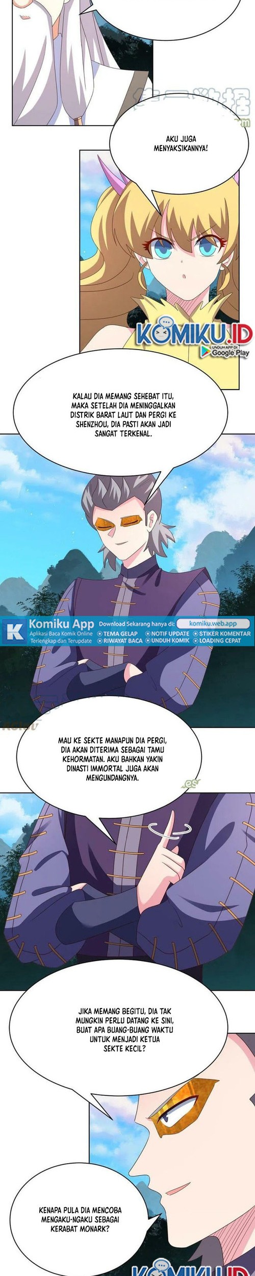 Manhua Above All Gods Chapter 392.5 gambar 2