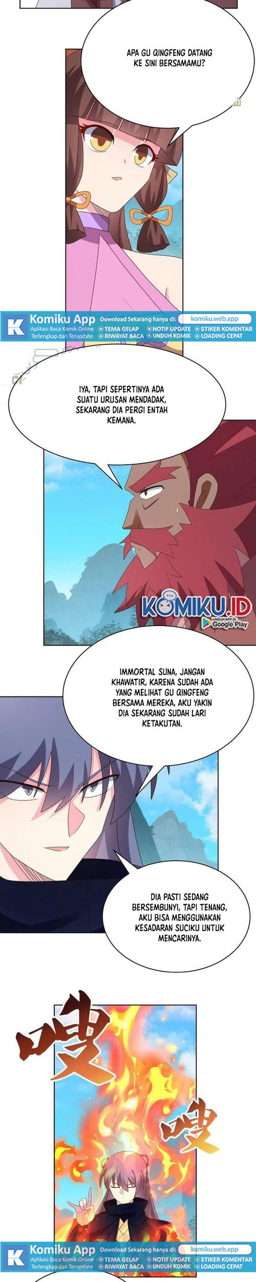 Manhua Above All Gods Chapter 398.5 gambar 2