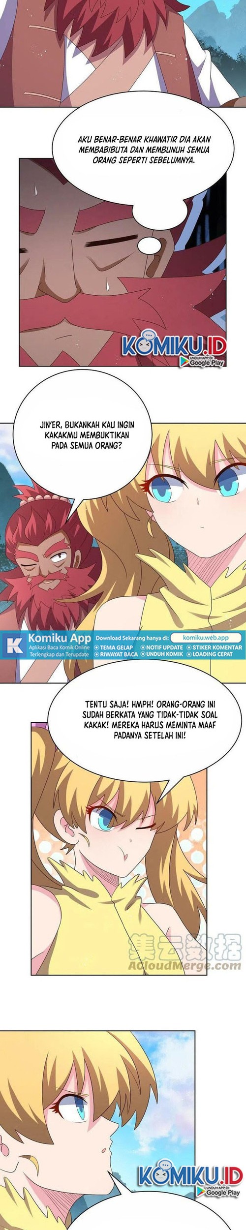 Manhua Above All Gods Chapter 400.5 gambar 2