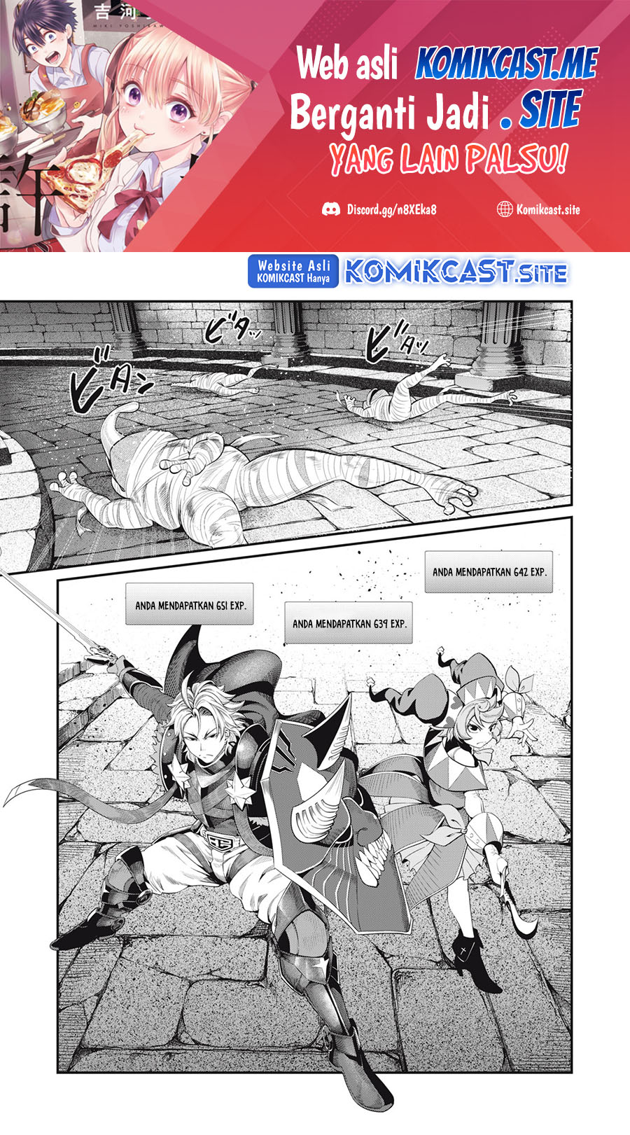 Manga Tsuihou Sareta Tenshou Juu Kishi wa Game Chishiki de Musou Suru Chapter 52 gambar 2
