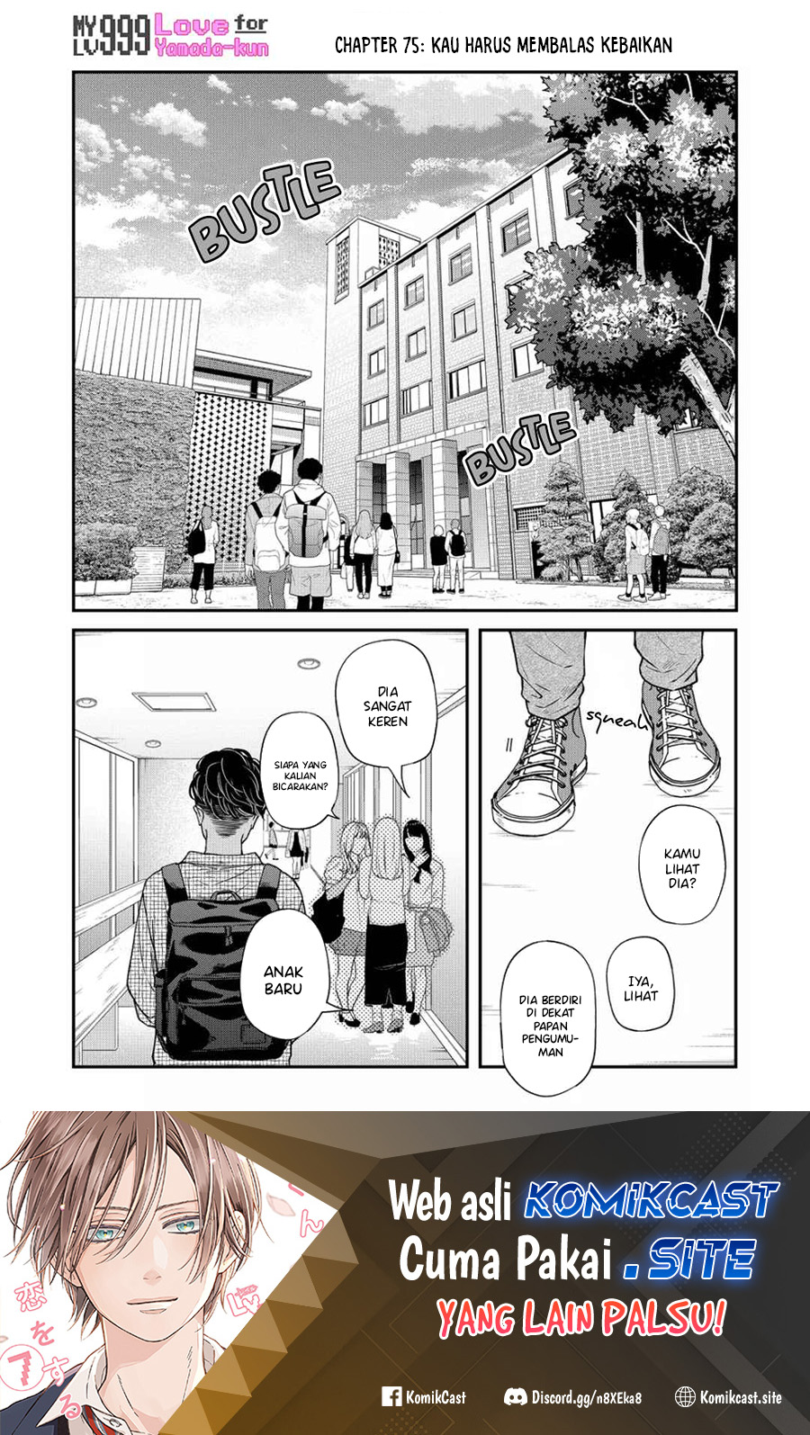 Manga Yamada-kun to Lv999 no Koi wo Suru Chapter 75 gambar 2